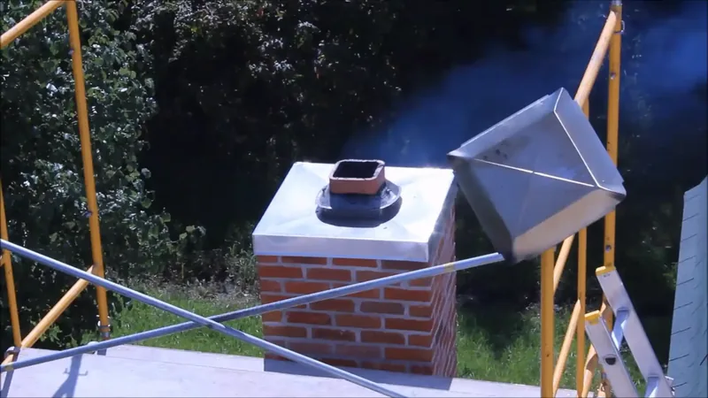 Chimney fire damage cleanup Fairfax VA