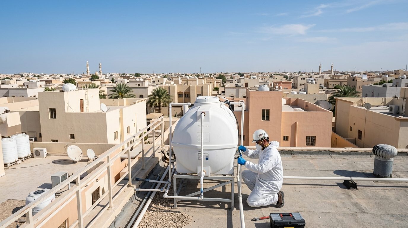 Water Tank Cleaning in Dammam